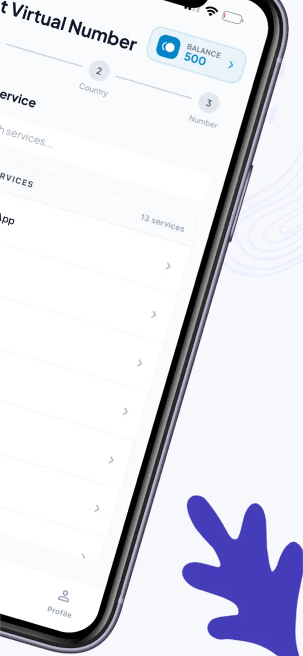 #5. Virtual Number SMS Verify (iOS) By: IBRAHIM SAMED YALCIN