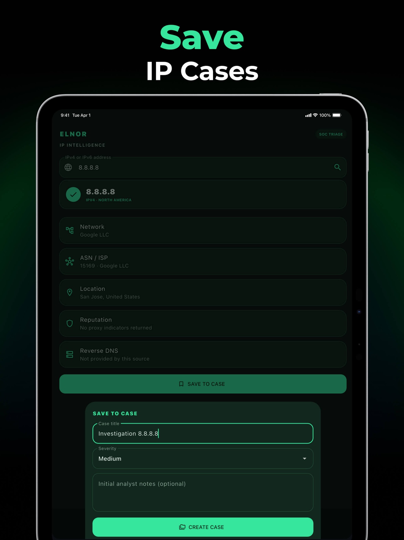 Screenshot 5 of Elnor – IP Lookup