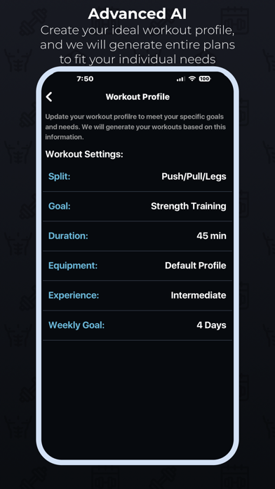 Sculpt: AI Trainer & Fitness Screenshot