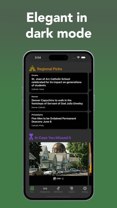 The Catholic News Reader Screenshot