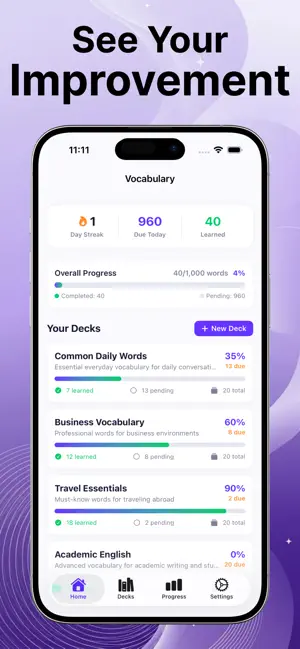 Vocabulary Flashcard screenshot 2