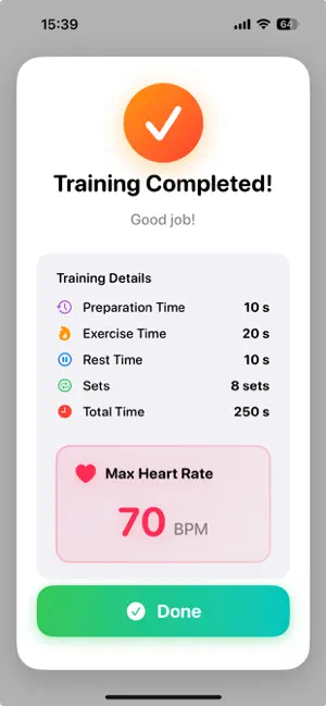 HIIT Timer - Workout & Tabata screenshot 3