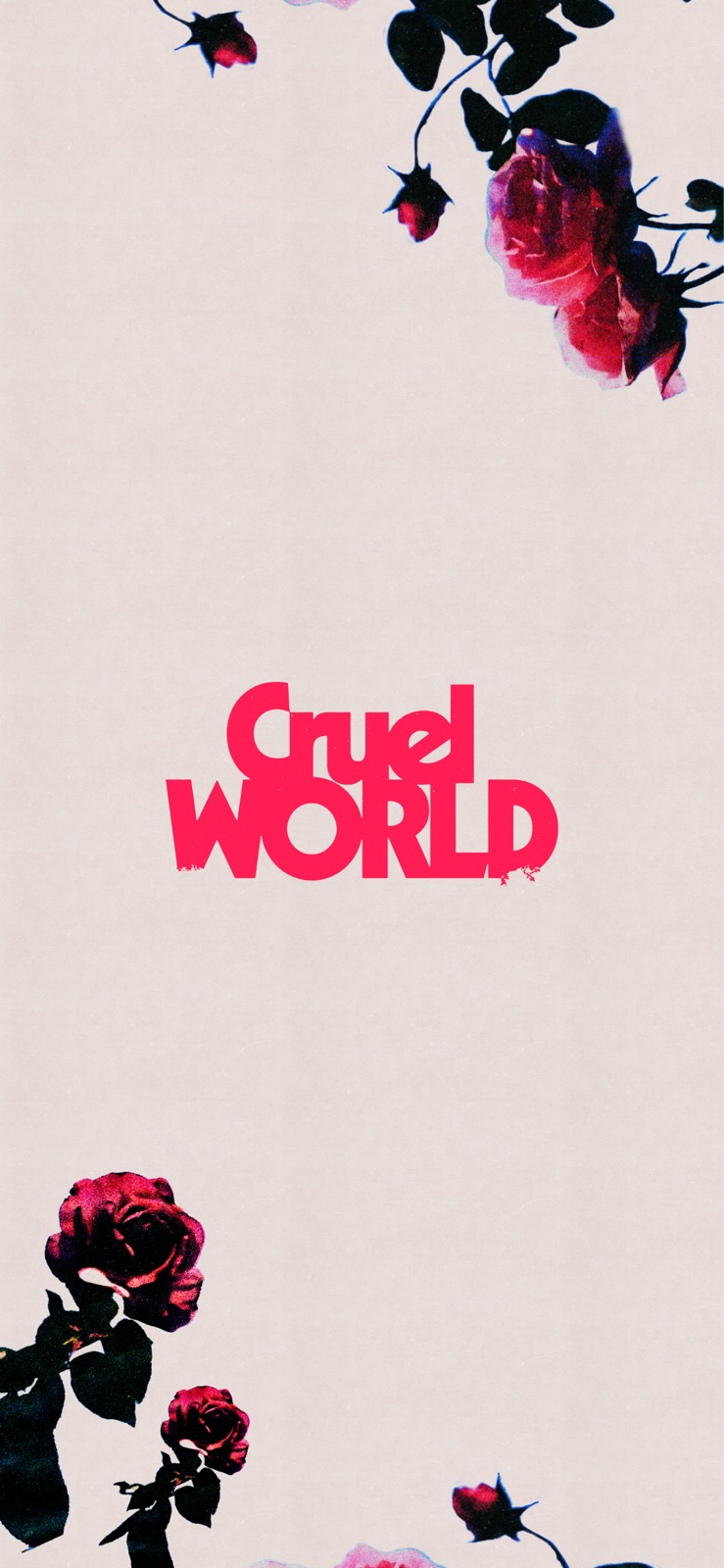 Cruel World iphone screenshot 1