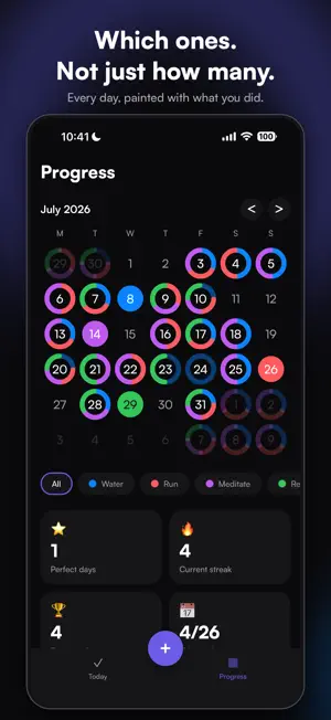 Colors: Daily Habit Tracker screenshot 1