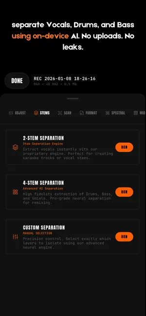 Tapes - Audio Studio screenshot 4