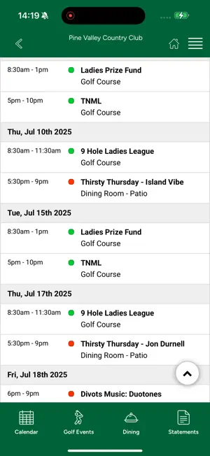 Pine Valley Country Club FW screenshot 2