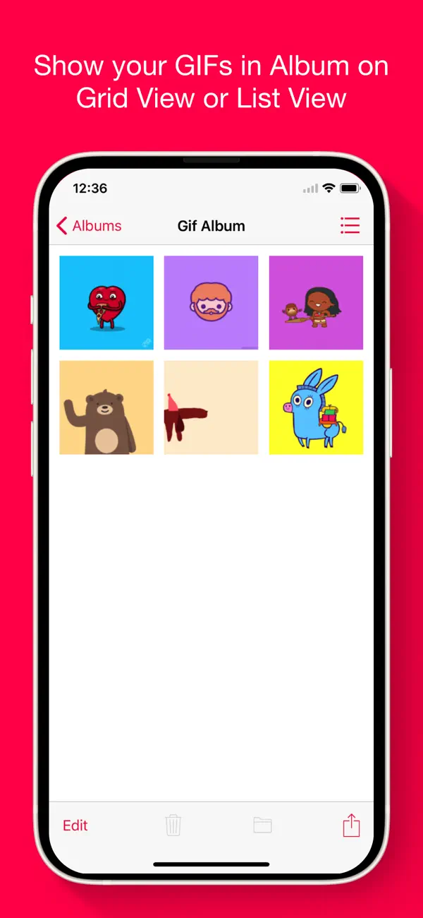 Screenshot #2 pour Gif Viewer & Player