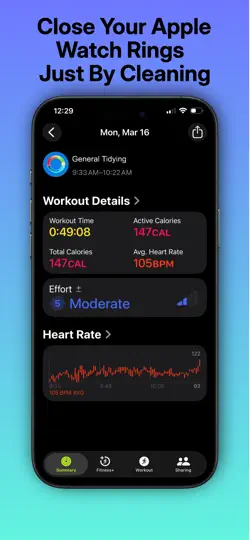 Capture d'écran de ChoreFit - Track Cleaning sur iPhone 1