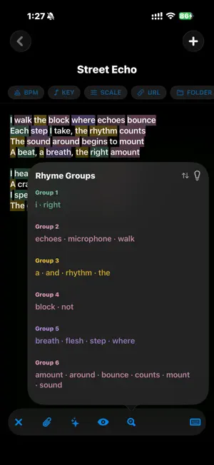 Write Rap Lyrics: Penwork screenshot 4