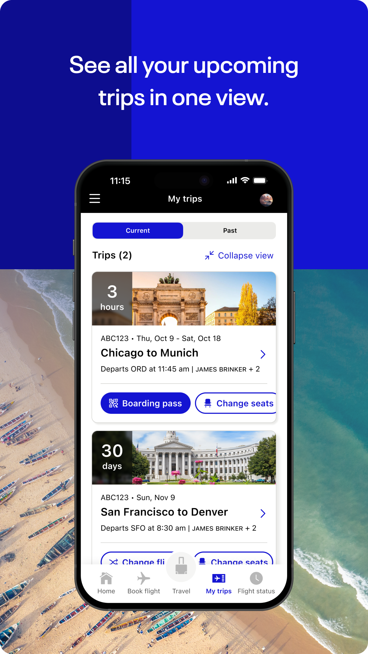 United Airlines screenshot 6