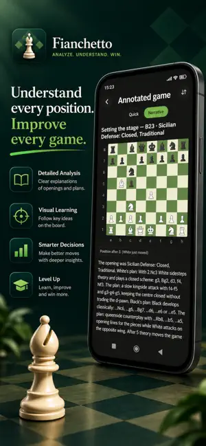 Fianchetto: Chess Analysis screenshot 2