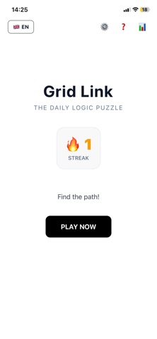 Grid Link - A Daily Puzzle screenshot 1