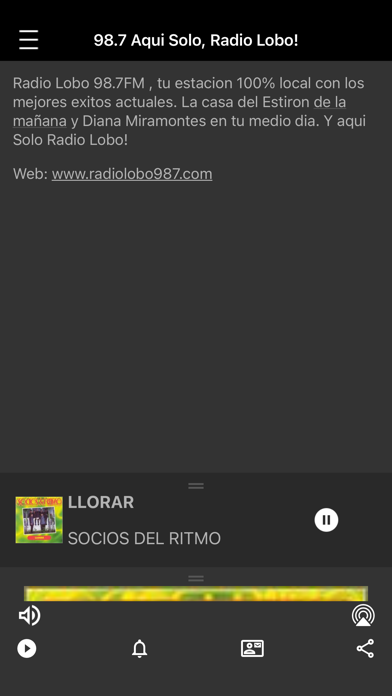 Screenshot #3 pour KLOQ Radio Lobo 98.7 FM