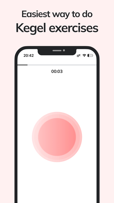 WomFIT: Health & Kegel Trainer Screenshot
