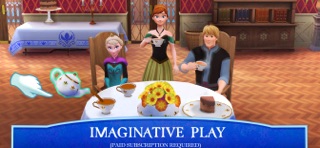 Disney Frozen Royal Castle iPhone screenshot 2