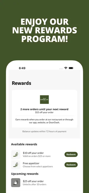Awake Coffee Company screenshot 3