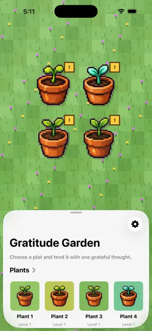 Gratitude Garden: Journal screenshot 1