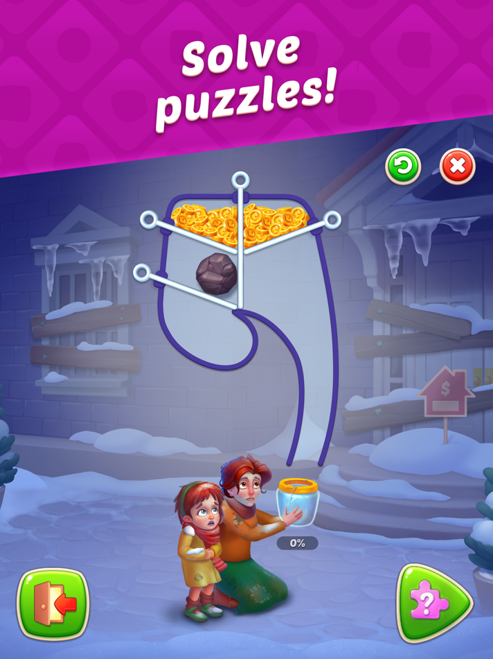 #2. Homescapes (iOS) 由: Playrix