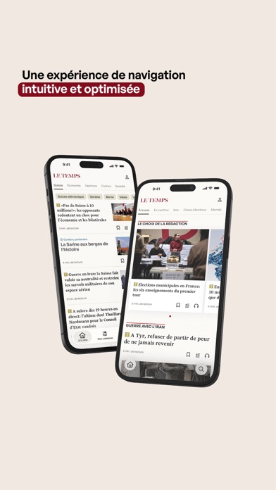 Screenshot #2 pour Le Temps - Actualités