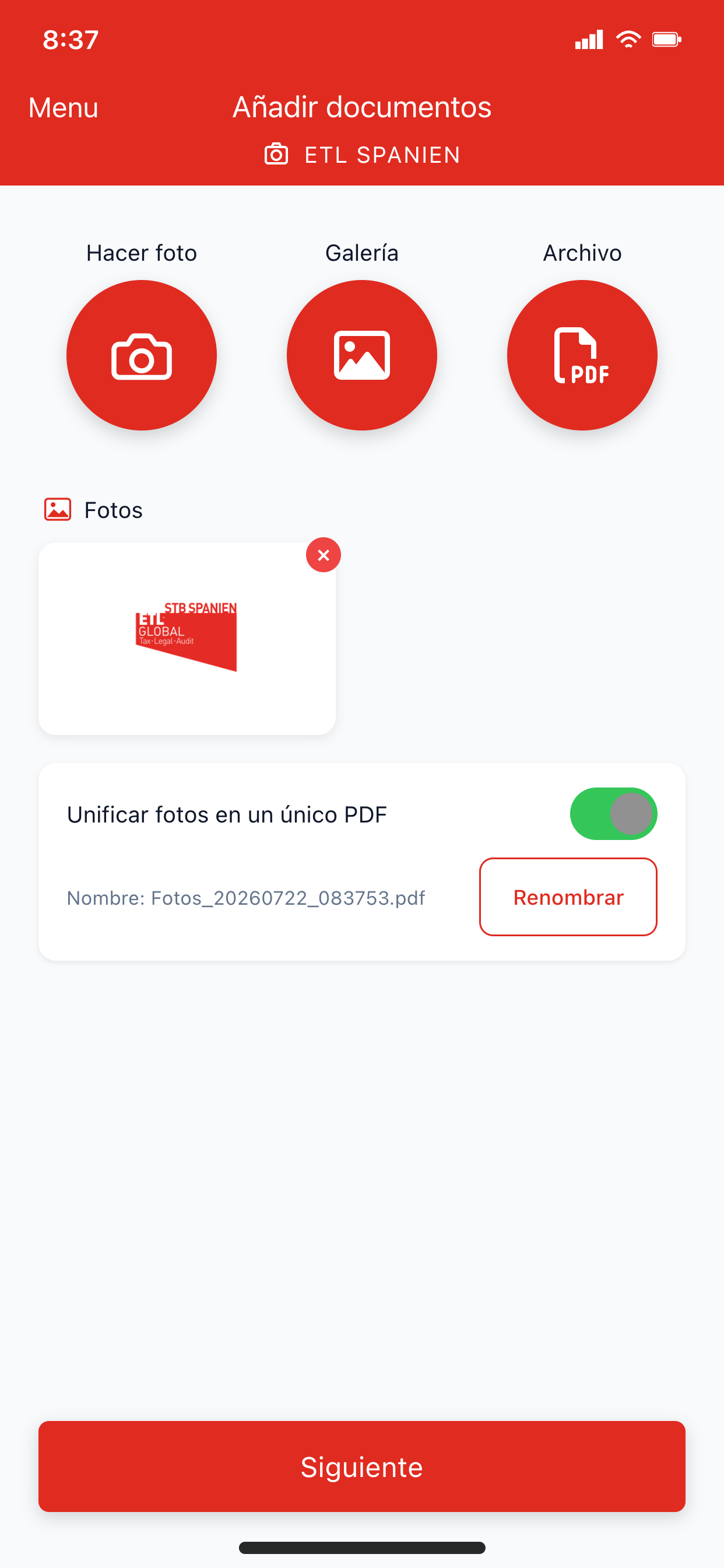 ETL SPANIEN screenshot 4
