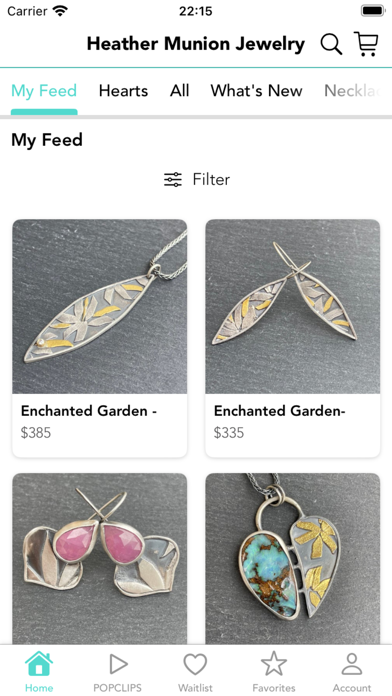 Heather Munion Jewelry Screenshot 2 - AppWisp.com Heather Munion Jewelry Screenshot 2 - AppWisp.com