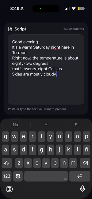 DuoPrompter screenshot 3