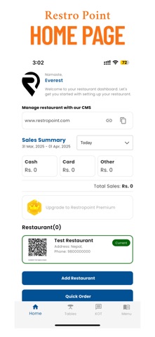Restropoint screenshot