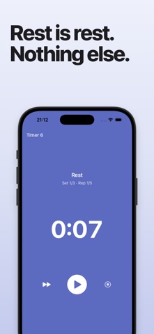 Interval Timer ~ HIIT & Tabata Screenshot 2 of 3