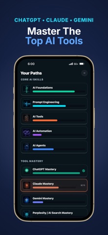 Iro AI — Learn AI Skills iPhone screenshot