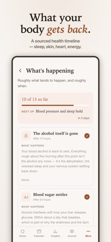 Hangover Free: Sober Tracker Screenshot 7 of 8