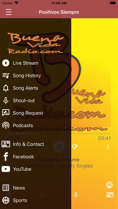 Buena Vida Radio Screenshot