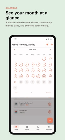 Forge: The Habit Tracker iPhone screenshot