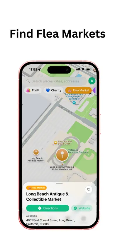 Thriftmap: Find Thrift Stores screenshot 3