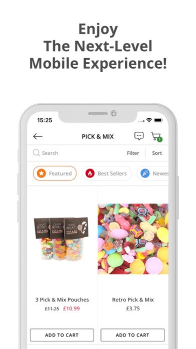 Screenshot 2 of Giant Bradley's Sweet Shop App