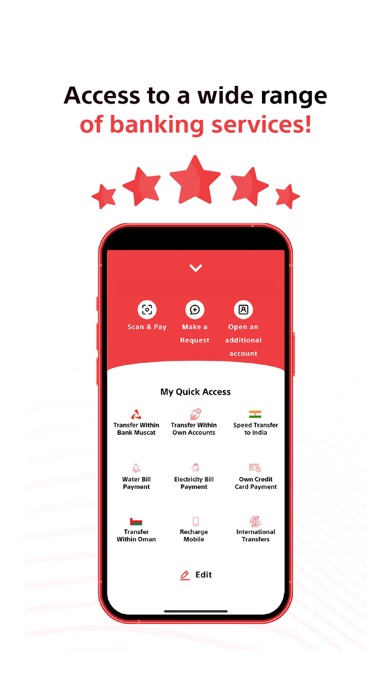 Bank Muscat Mobile Banking Screenshot