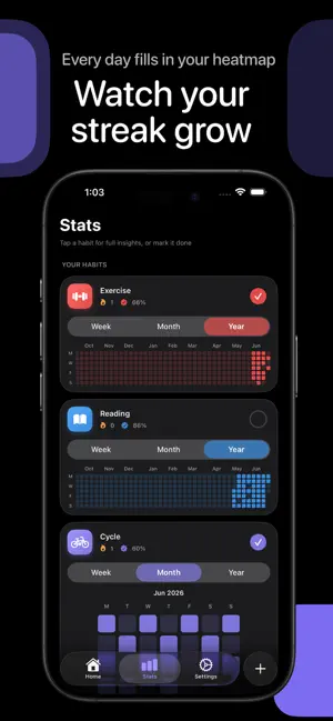 Tenday - Habit Tracker screenshot 2