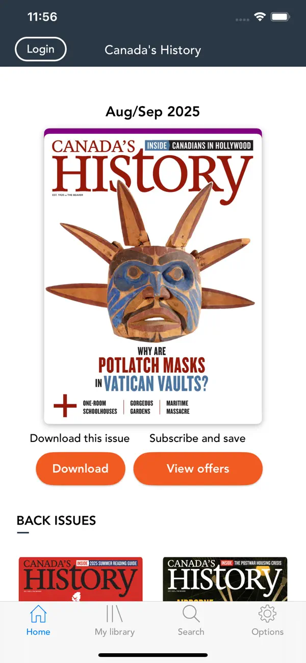 Screenshot #1 pour Canada's History Magazine