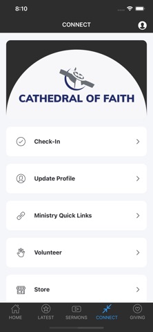 Cathedral of Faith SJ iPhone screenshot