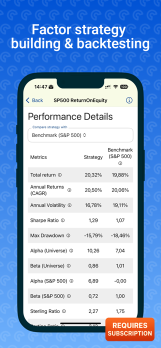 Analytical Platform Screenshot 3 of 4