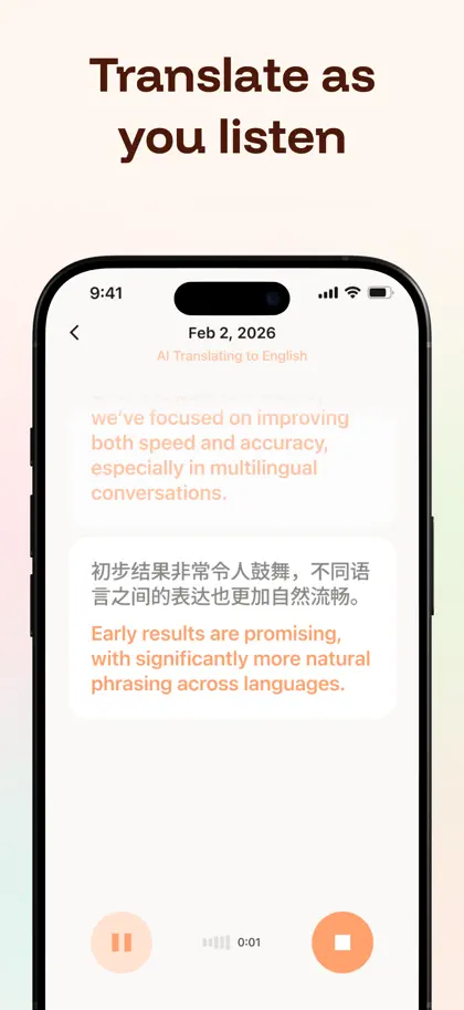 Screenshot 3 von 6 zu Intent: Closer Across Language