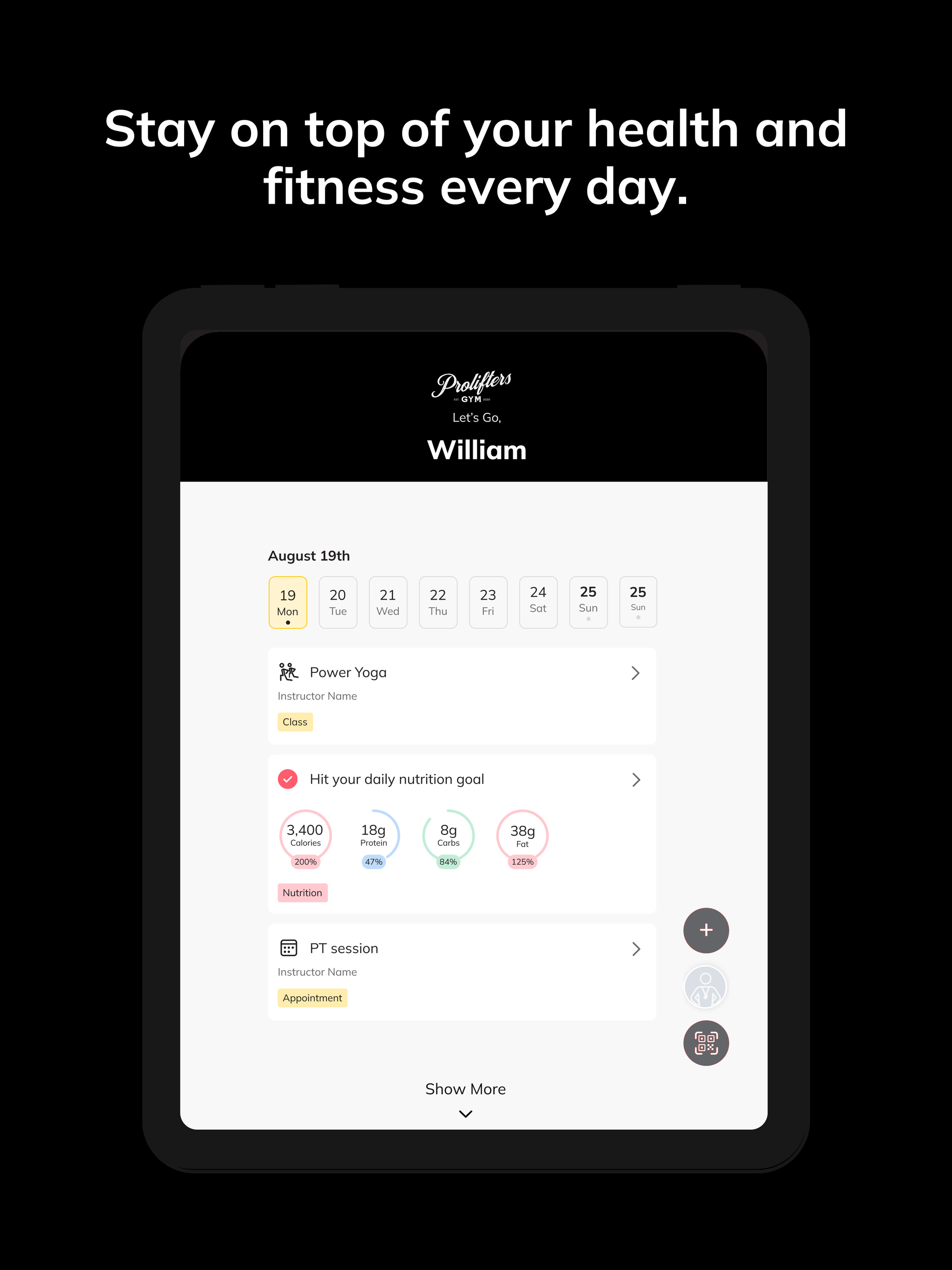 Prolifters Gym screenshot 13
