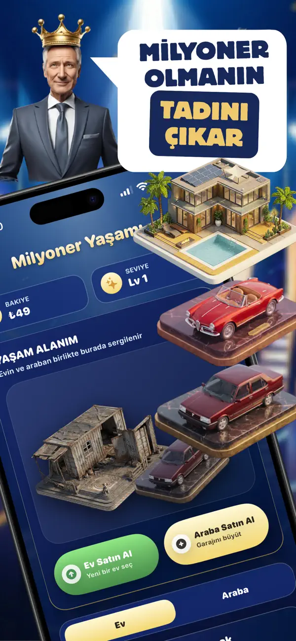Screenshot #3 pour Milyoner Bilgi Yarışması Quiz