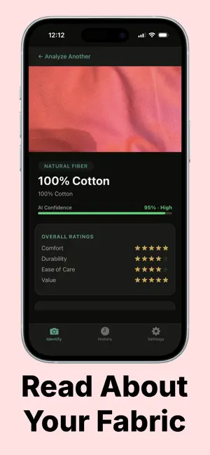 ClothDecode: Fabric Identifier screenshot 2