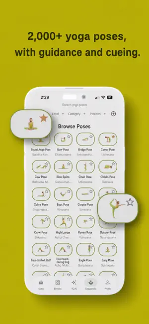 YOGANARY - 2400+ Yoga Poses screenshot 1