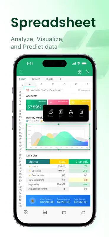 WPS Office-AI Doc, PDF, Sheet screenshot 4 of 9