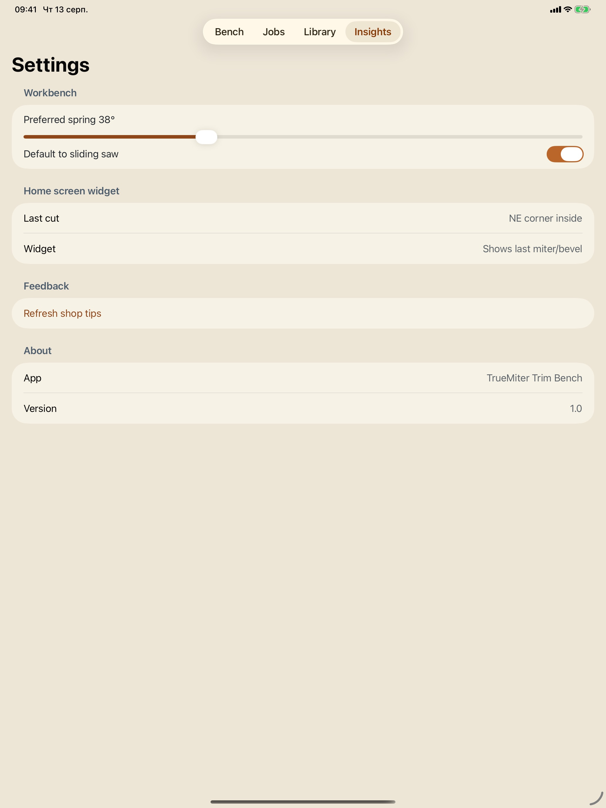 TrueMiter Trim Bench screenshot 16
