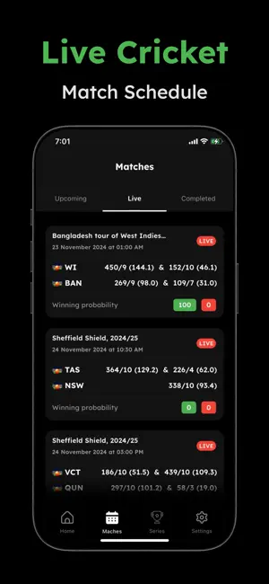 Live Cricket - Live Line 2025 screenshot 2