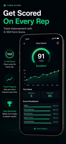 FormCoach: AI Form Coach Screenshot 3 of 9