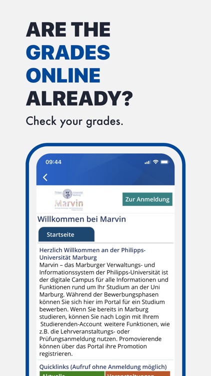 Uni Marburg screenshot-4