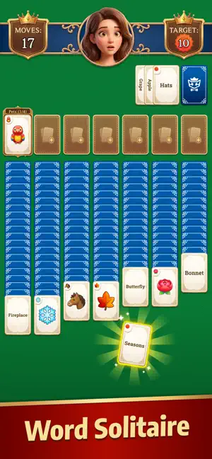 Solitaire Word Associations screenshot 1